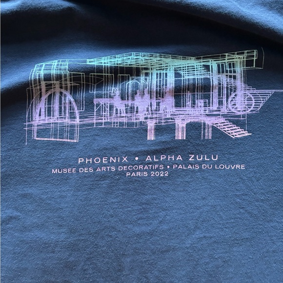 Xxl alpha Zulu t shirt blue - Picture 3 of 5